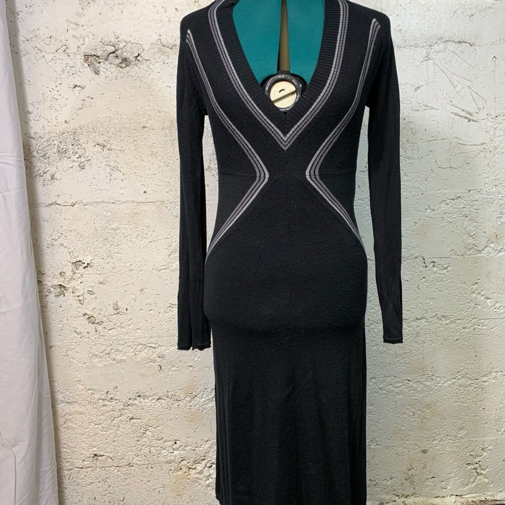 Vintage style sweater dress